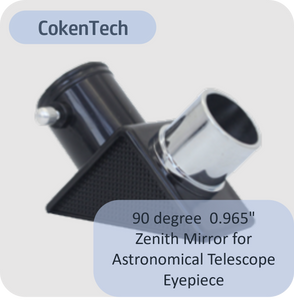 90 degree  0.965" Zenith Mirror for Astronomical Telescope Eyepiece